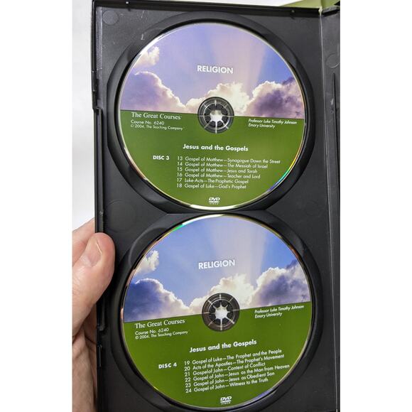 The Great Courses - Jesus and the Gospels - 36 Lectures on 6 DVDs MISSING BOOK 1 - Picture 7 of 8